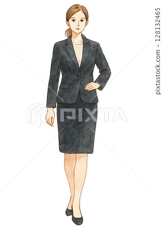 自信的女性商業 128132465