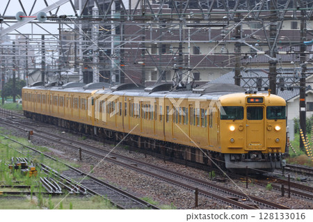 [JR-W] Sanyo Main Line 115 Series Train (Okayama⇔Mihara) 128133016