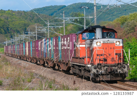 火車 貨運 貨運列車 128133987