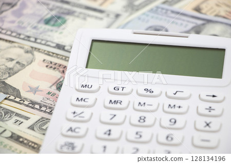 Dollar Calculator 128134196