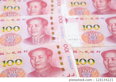Chinese yuan Chinese yuan 128134221