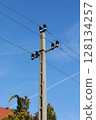 Electric line post three-phase 128134257