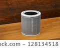 Dirty air purifier filter replacement, full of dust 128134518