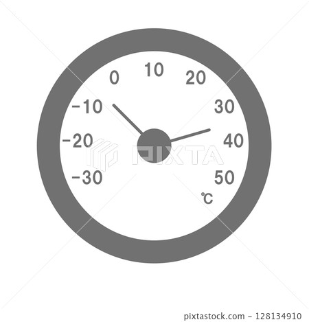 Simple thermometer vector icon_03 128134910
