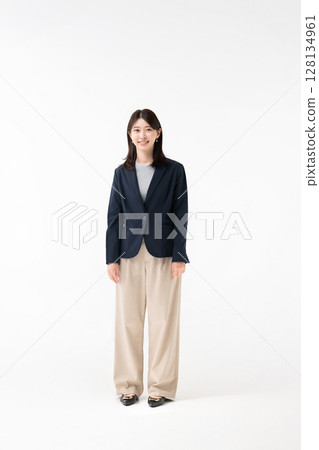 Smile woman business woman 128134961