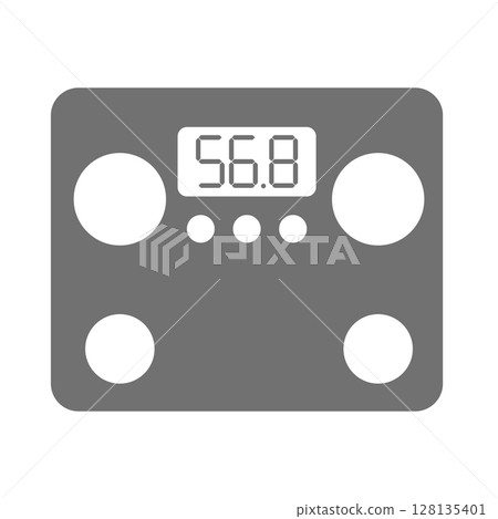 Simple weight scale vector icon_06 128135401