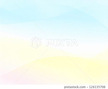 Watercolor gradient background_blue_yellow_pink 128135706