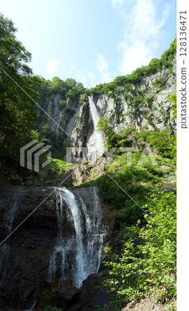 Yonago large waterfall 128136471