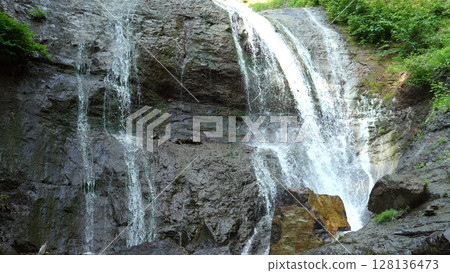 Yonago large waterfall Yonago large waterfall 128136473