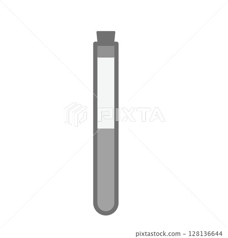 Simple test tube vector icon_03 128136644