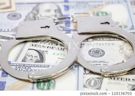Dollar Handcuffs Dollar Handcuffs 128136703