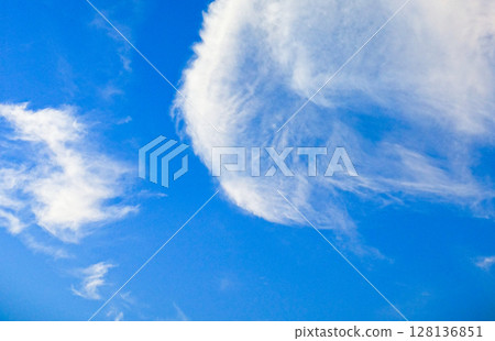 Image of blue sky and clouds Image of blue sky and clouds 128136851
