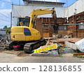 House demolition work 128136855