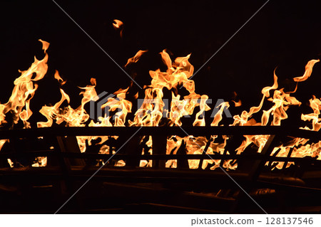 Burning Bonfire Burning Bonfire 128137546