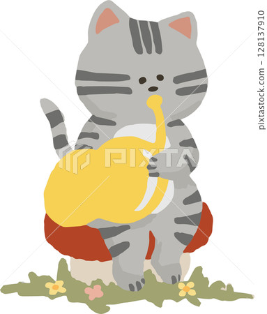 吹號的貓銅管樂隊 128137910