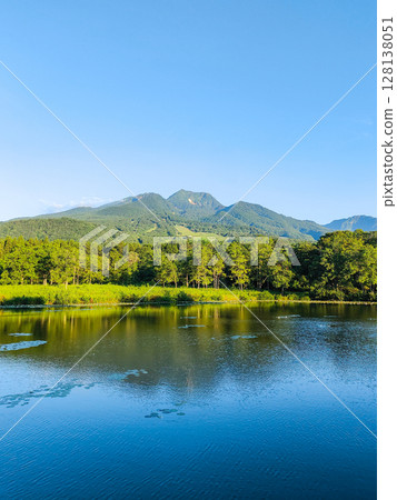 Imori Pond and Mt. Myoko (Summer) 128138051