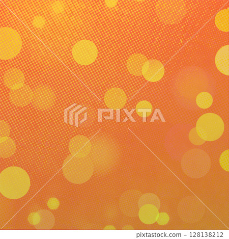 Orange bokeh square background for Banner, Poster, celebration, event and various design works Orange bokeh square background for Banner, Poster, celebration, event and various design works 128138212