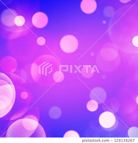 Purple bokeh square background for Banner, Poster, celebration, event and various design works 128138267
