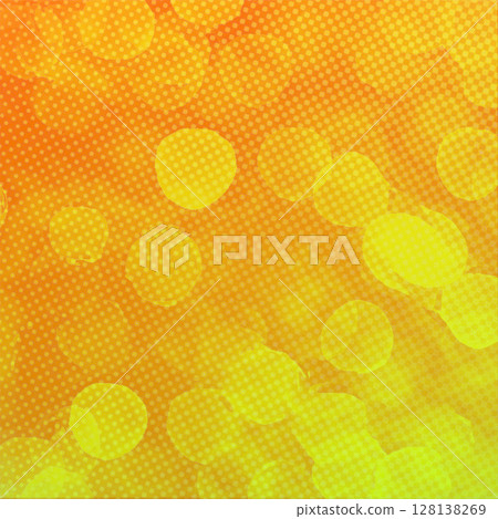 Orange bokeh square background for Banner, Poster, celebration, event and various design works 128138269