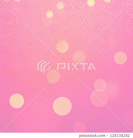 Pink bokeh square background for Banner, Poster, celebration, event and various design works 128138282