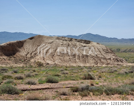 Beautiful Landscape With Mountains In The Background 128138498