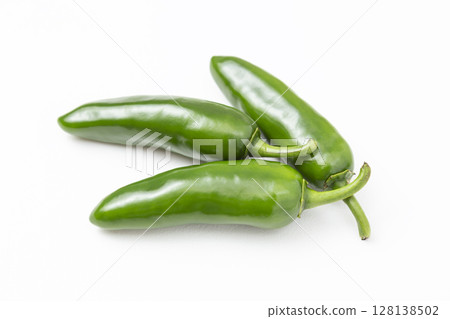 Jalapeno on a white background Jalapeno on a white background 128138502