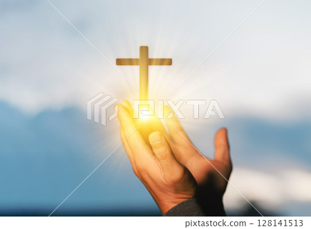 Human hands open palm up worship. Eucharist Therapy Bless God Helping Repent Catholic Easter Lent Mind Pray. Christian Religion concept background. fighting and victory for god Human hands open palm up worship. Eucharist Therapy Bless God Helping Repent Catholic Easter Lent Mind Pray. Christian Religion concept background. fighting and victory for god 128141513