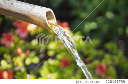 water flowing 128141769