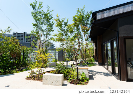 在東京都調布市深大寺東町2丁目meedo庭院休息 128142164