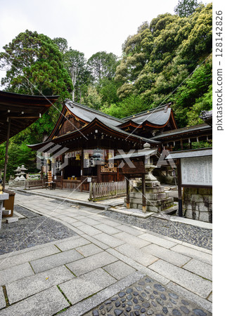 Japan Hachimangu Shrine Main Hall 128142826