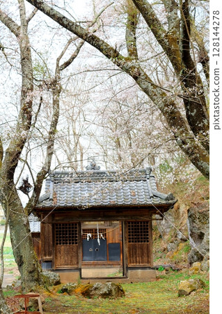 Spring in the Sanada region of Shinshu - Scenery of Shinshu 128144278