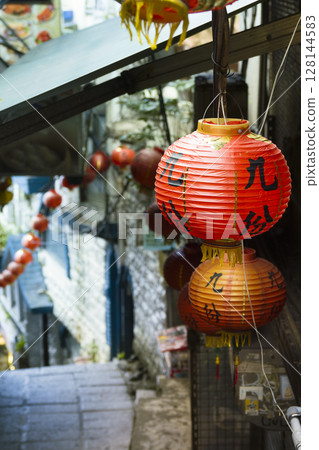 九份舒奇路, 新北, 台灣 九份舒奇路, 新北, 台灣 128144583