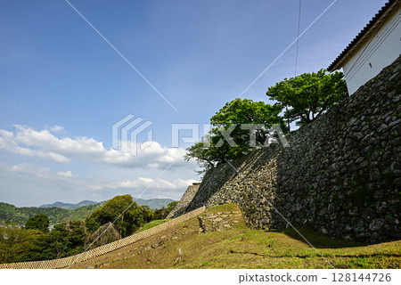 彥根城牆(石牆) 彥根城牆(石牆) 128144726