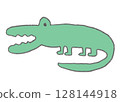 Kind Crocodile 128144918