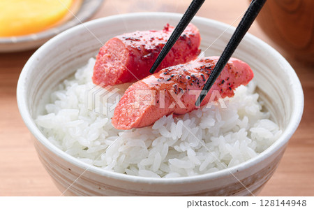 烤鱈魚子飯 128144948