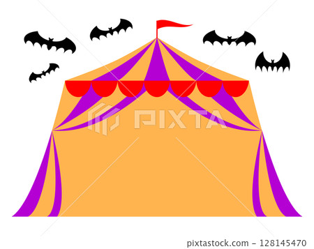萬聖節框架材料:馬戲團帳篷 萬聖節框架材料:馬戲團帳篷 128145470