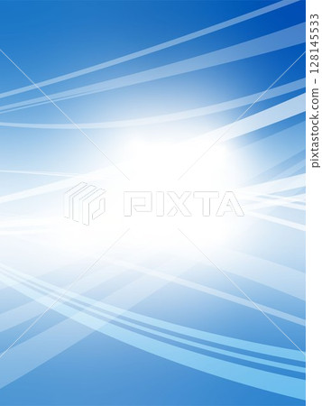 Sharp image wave abstract background_blue 128145533