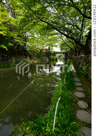 近江八幡八幡堀水邊之旅 128146412
