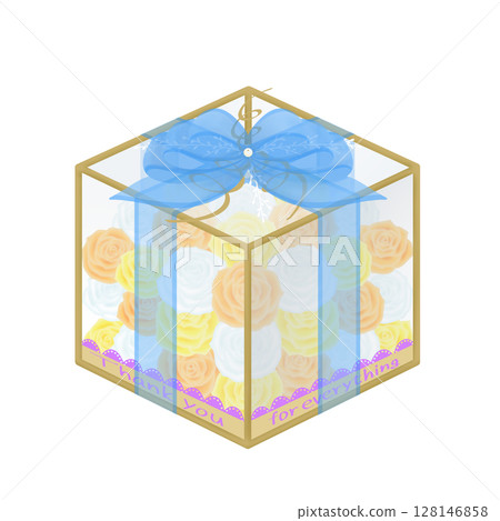 禮物_花盒插圖 128146858