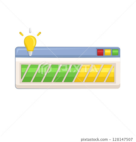 Illustration of Loading Illustration of Loading 128147507