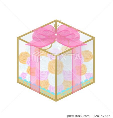 禮物_花盒插圖 禮物_花盒插圖 128147846