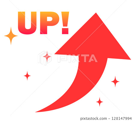 簡單箭頭圖示_Rising_UP 128147994