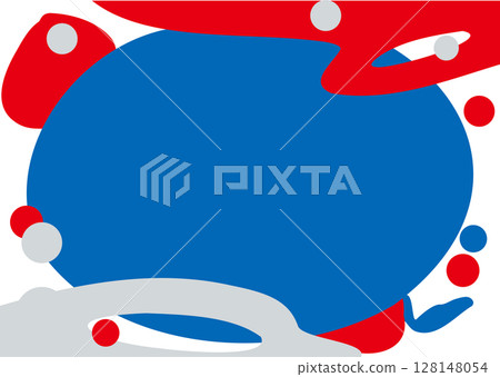 Fancy blue frame Fancy blue frame 128148054