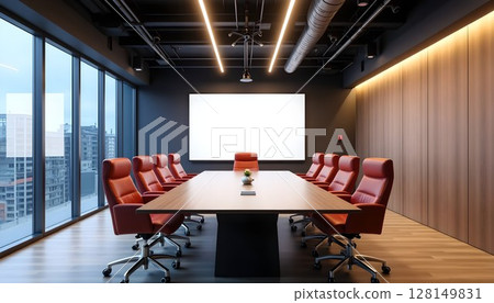 Stylish meeting room/lounge 128149831