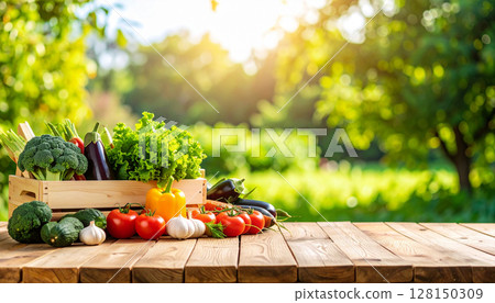 Lots of fresh vegetables on the table 128150309
