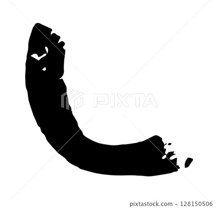 Grunge brush strokes. Ink painting. Hand drawn paintbrush shape, stain texture Grunge brush strokes. Ink painting. Hand drawn paintbrush shape, stain texture 128150506