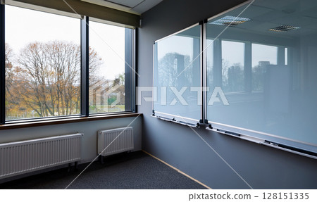 Conference room and white board 128151335