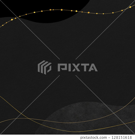 Abstract patterned washi paper texture_Japanese modern square background material 128151618