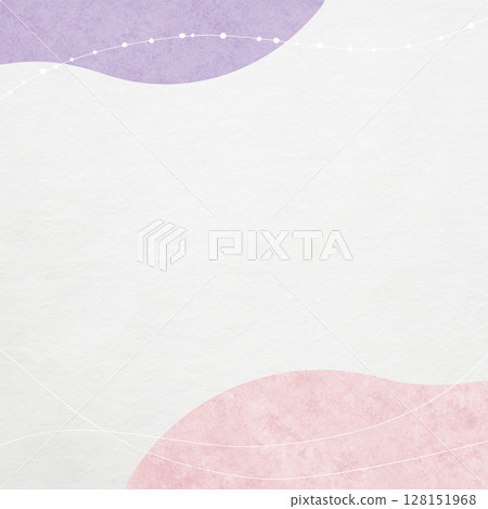 Abstract patterned washi paper texture_Japanese modern square background material Abstract patterned washi paper texture_Japanese modern square background material 128151968
