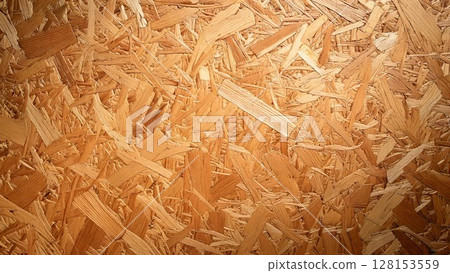 Simple strandboard image background material 16:9 size AI generated material 128153559
